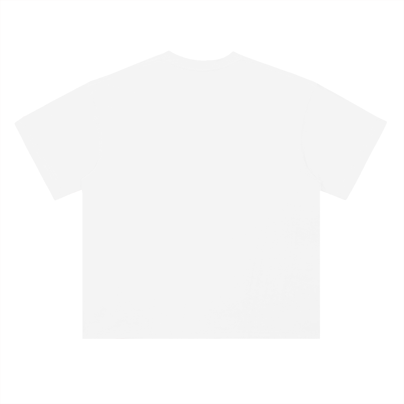 Lucent White Heavyweight Drop Shoulder Tee – Styled View | TheTwoZero